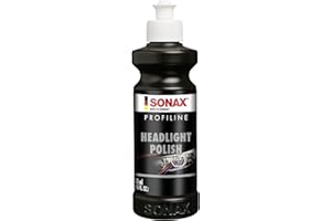 ‎SONAX SONAX PROFILINE HeadlightPolish (250 ml) spezielle Schleifpaste zur Auffrischung von vergilbten und vermatteten Scheinwerfern aus Kunststoff | Art-Nr. 02761410