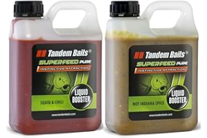 Tandem Baits Booster Attractant Liquide Pêche À La Carpe SuperFeed Pure Booster 1000 ML