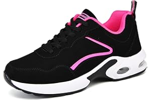 FOGOIN Womens Trainers Lightweight Running Walking Shoes Air Cushion Sneakers