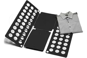 Periea ‘Shelly’ Kids T-shirt Folder Clothes Folding Board – 3 Colours (Black)