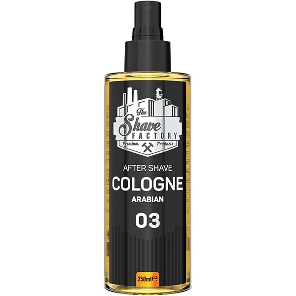THE SHAVE FACTORY Aftershave Kölnischwasser Atlantic – 500 Ml, Zitrus-aquatischer Duft, Beruhigt Nach Der Rasur
