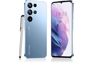 SnHey A23Ultra Smartphone Without Contract, 6.6 Inch HD+ Display, 16GB 128GB Extension, Android 10.0 Cheap Mobile Phone,Dual SIM Dual Camera, Face ID Type-C (A23Ultra(6.6'')-Blue)