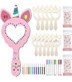 Jouet en Bois Enfant Toupie Unicorn Dragon et Licorne Jeux Cadeau