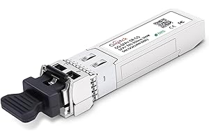 GIQITCK 10GBase-SR SFP+ Transceiver, 10G SFP+ SR Modulo Multimodale 850nm 300m DDM, 10G LC SFP+ per Cisco SFP-10G-SR, Ubiquiti UF-MM-10G, MA-SFP-10GB-SR,Netgear, Mikrotik, D-Link, Supermicro, Linksys
