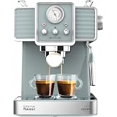 Cecotec Tradizionale Express Power Espresso 20 Coffee Maker for Espressos and Cappuccinos, Fast Heating System by Thermoblock