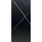 UKAB DEKOR 30x60 Cm Siyah Kendinden Yapışkanlı Kau&ccedil;uk Pvc Duvar Paneli Zemin, Duvar, Mutfak, Wc (1 ADET 0,18M&sup2;)