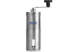MEDCA Best Pill Grinder - Top Choice Pro Pill Mill Crusher and Cutter That Grinds Your Pills and Tablets to Help Make Taking Medication and Supplements Easier, Manual Stainless Steel Design