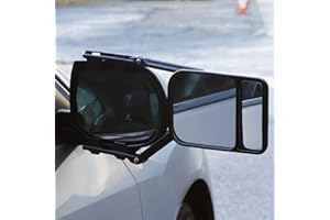 chenqian Rétroviseur De Remorquage De Voiture, Rétroviseurs Extérieurs De Caravane Rétroviseurs D'aile À Bras Long De Remorquage D'extension De Remorque | Rétroviseur À Angle Réglable Le Noir