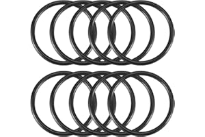 UXCELL sourcing map Nitrilo Caucho Tóricas Juntas, 41mm OD 35mm ID 3mm Ancho, Métrico Sellado Empaquetadura, Paquete de 10