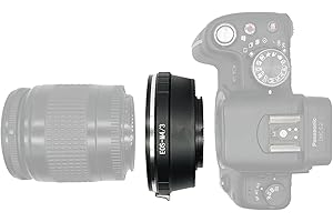 AMOPOFO EOS to M4/3 Adapter Compatible with for Canon EOS Mount Lens to Micro Four Thirds 4/3 Camera &,for Panasonic LUMIX GX8 G7 GF7 GH4 GM1 GX7 GF6