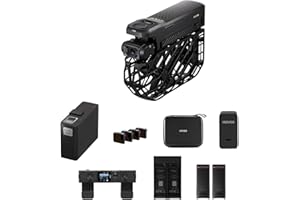 HOVERAir X1 PROMAX Cámara de acción 8K, Drone Plegable Autónoma con Velocidad: 42 KM/H, 10+ Modos de Vuelo Automáticos, Vuela a Cualquier con OmniTerrain, SmoothCapture 2.0(Combo para Esquí)