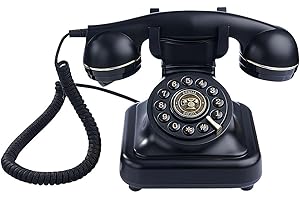 LZYWOD Libro de visitas de audio para boda, graba mensajes de voz personalizados con teléfono de libro de invitados para tu fiesta de boda y cumpleaños, libro de visitas de audio vintage