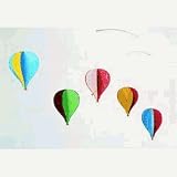 Flensted Mobiles Flensted Mobile "Heißluftballon" Baby, Kinder Jungen Mädchen