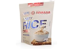 LIFE PRO NUTRITION Life Pro Tasty Rice 1kg | Harina de Arroz Pre Gelatinizada para Mejor Asimilación y Digestión | Carbohidratos para más Energía | Textura Extrafina Sin Azúcares (NEUTRA)
