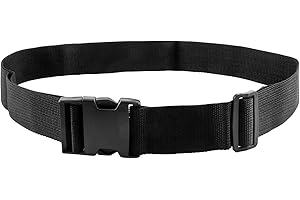 MAKOTO NOBU Cintura per Sedia a Rotelle, Cintura Sicurezza Regolabile Sedia Rotelle con fibbie regolabili, Alta protezione anti-caduta per prendersi cura del paziente Nera, 5 x 180cm