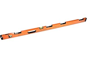 EDMA 175355 - Livella magnetica XL, 120 cm, colore: Arancione