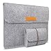 Produktbild neue 12 Zoll Macbook Retina Schützhülle, Sleeve Tasche, Klettverschluss, Verschluss mit Klettband, Grau
