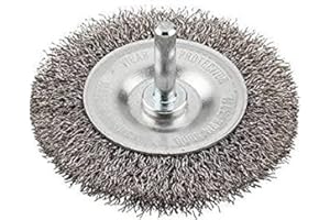 kwb 6073-10 Spazzola a disco, cavo in acciaio HSS, ondulato