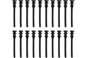 BE IN YOUR MIND 50 szt. 43 mm śruba montażowa wentylatora chłodzącego antywibracyjne gumowe śruby wentylatorowe przeciwhałasowe śruby redukujące wibracje akcesoria komputerowe