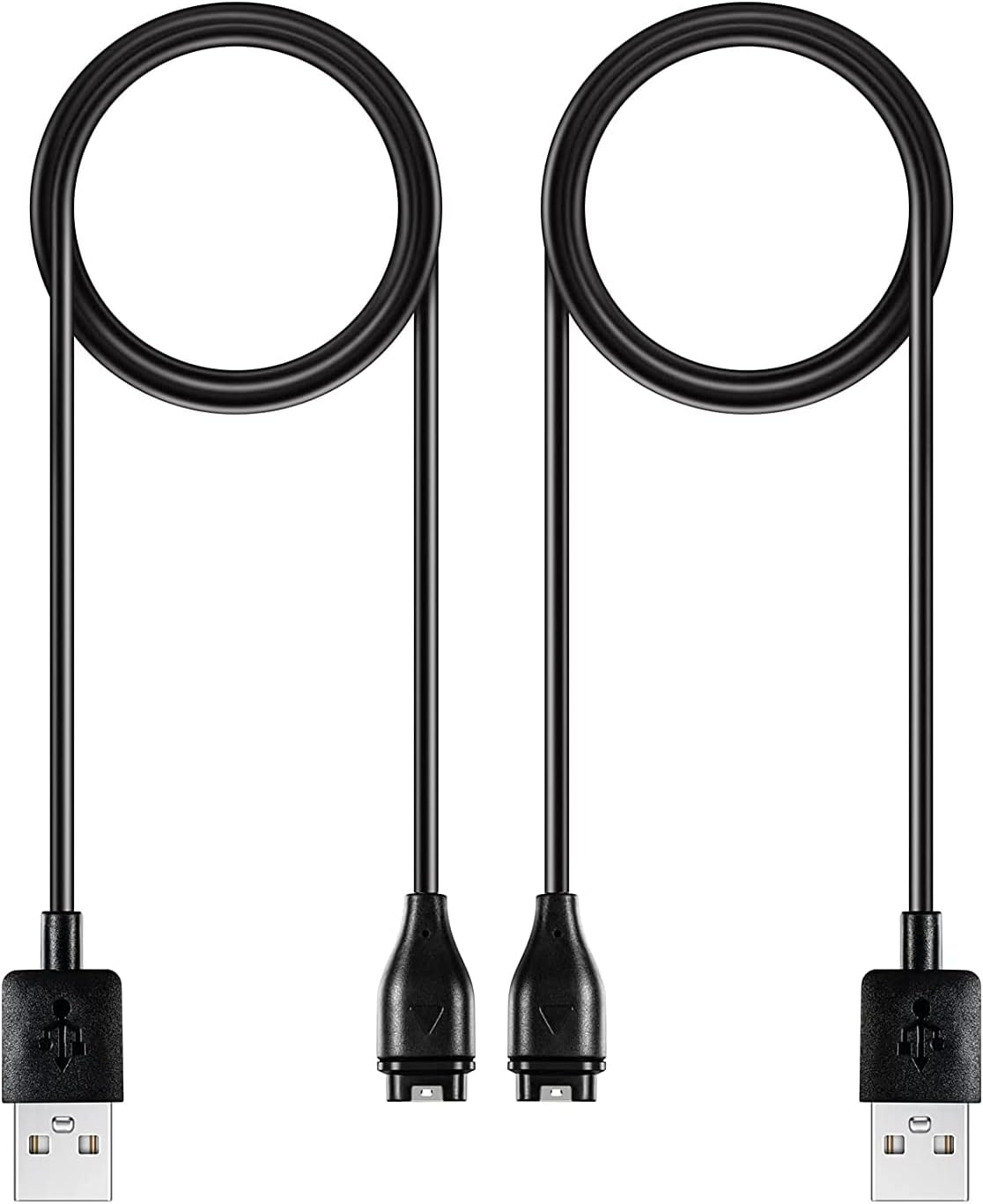 AWINNER Compatible for Garmin Watch Charger Cable (2 Pack)