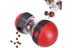 Syvory Hundespielzeug Intelligenz zur Förderung,Slow Feeder für Hunde zur Verbesserung der Verdauung,Interaktives hundespielzeug für Fördert Gesunde Essgewohnheiten(Rot)
