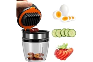 RICKMASK Taglia Frutta,Affettatrice a Tazza,Set di affettatrici per frutta,taglia tazze