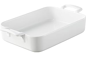 AS ONE Revol RV616952 Belle Cuisine - Pirofila, 19 x1 2,5 x 5 cm, Colore: Bianco