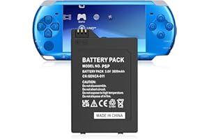 HUAENG Akku für PSP2000/PSP3000, 3800mAh Akku mit hoher Kapazität für Sony PSP-S110, PSP-2001, PSP-3000, PSP-3004,PSP-3001, PSP-3002, PSP Slim Console