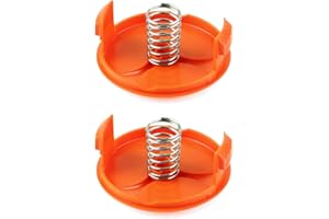 Emiif Tappo di ricambio per bobine decespugliatori Black Decker per STC1820PC STC1840 ST5530 STC1815 (2 pezzi)