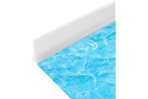 LITTLE WORLD Barriera per Doccia, 78 Inch/200cm Autoadesiva Silicone Doccia per Acqua Barriera Pieghevole e Sistema di Ritenzione, Soglia Della Porta Della per Separazione Bagnata e Asciutta