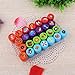 Produktbild Zantec 26Pcs Gummi Stempel gesetzte Kind lustige Plastikselbstfärben Stempel Spielwaren Baby DIY Fertigkeiten