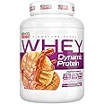 Medi-Evil Nutrition Whey Dynamic Protein, Caramel Biscuit Flavour, 2kg Whey Protein Powder for Muscle Building, Vegetarian | 66 Servings