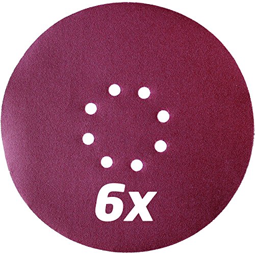 Einhell Trockenbauschleifer TC-DW 225 (600 W, Ø 225 mm, Drehzahlregelung, teleskopierbar, Absaugadapter, 6x Klett-Schleifscheiben 2xP60 2xP80 2x P120, Koffer) - 6