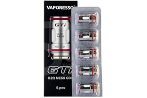 Vaporesso GTi Mesh Coil 0.2ohm | 5pcs Original Vaporesso Head Vaporizer For E Cigarette iTank Pod Target 100 Target 200 Target 80 Kit (GTi Mesh coil 0.2ohm)