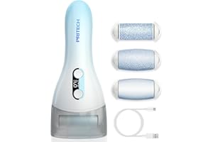 PRITECH Electric Callus Remover Foot Care Callus Remover Rechargeable Pedicure Callus File Callus Remover (Plus Blue)