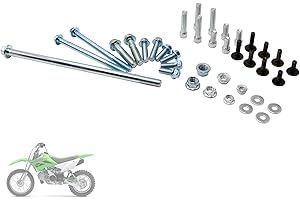 YD-PS001 KLX Style Pit Bike Frame Bolts Nuts Kit Set for 125cc 140cc 150cc Pit PRO Trail Dirt Bike