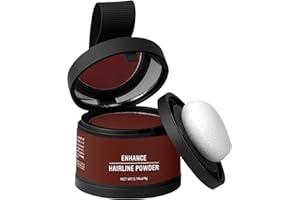 DUVCOYWAE Polvo Para Rayitas, Retoca Raíces De Polvos, Polvo De Sombra Para El Cabello Para Cubrir Raíces Con Aplicador, Para Rellenar El Cabello Debilitado