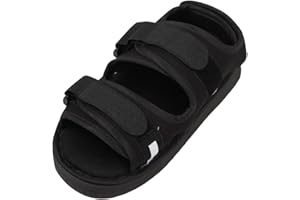 TINAYAUE Gipsschuhe Bruchschutzausrüstung Postoperativer Gipsschuhe Dekomprimierung Weitöffnungsschuh Frakturschuh nach der Operation Orthopädischer für Frakturen Verstauchungen Atmungsaktive einzelner Schuh