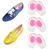 3 Paare Gel Fersenkissen Fersenschale Unterstützung Pads Kissen Für Plantare Plantarfasziitis Fersenschmerzen-100…