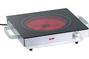 Plaque de cuisson, Câble Électrique vitrocéramique à infrarouge 2000 W [Rosenstein & Söhne]