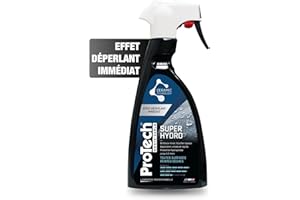 ProTechMC | Super Hydro | Effet Déperlant Immédiat | Protège et Facilite Entretien Voiture | Traitement Céramique Hydrophobe | Effets Durables 2 mois | Made In France | 500ml