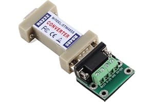 Hopcd RS232 to RS485 Data Converter Half Duplex RS422 / 485 Automatic Identification Communication Data Converter & Adapter compatible with EIA/TIA RS-232 and RS-422 / RS-485 Standards