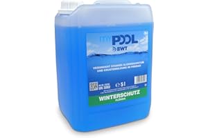 myPOOL Winterschutzmittel 5 Liter - Verhindert Starkes Algenwachstum und Krustenbildung - Erleichtert Frühjahrsreinigung - Im behandelten Wasser kann bedenkenlos gebadet Werden