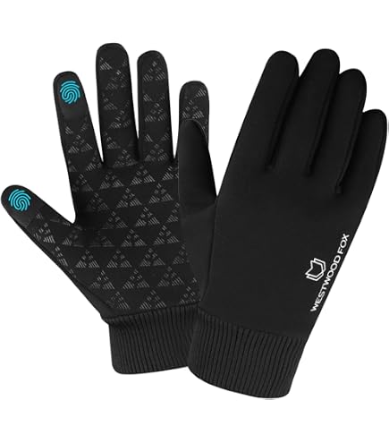 Guanti Invernali Per Moto E Ciclismo - Antivento, Touchscreen, Palmo In Silicone Antiscivolo, Ideali Per Sport Outdoor