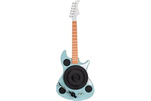 Beatfoxx GT-26 TQ "Rory" Platine vinyle avec Bluetooth® en forme de guitare pour montage mural