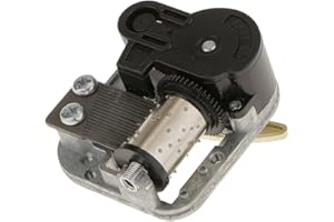 Hellery Music Box Movement Clockwork Mechanism DIY Musical Movement Many Songs Tune Pick, 5, 5x4.2x2cm