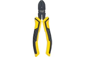 STANLEY STHT0-74362 Pince Coupante Diagonale, Jaune/Noir, 150 mm