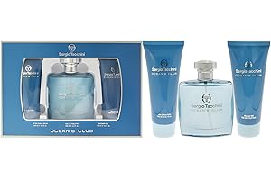 Sergio Tacchini Ocean Club Coffret cadeau Eau de toilette 100 ml Gel douche 100 ml Baume après-rasage 100 ml