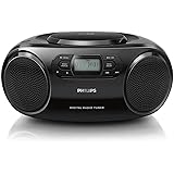 Philips CD-Player AZB500/12 DAB+ Radio (DAB+/UKW, Dynamic Bass Boost, CD-Wiedergabe, Shuffle-/Repeat-Funktion, 3,5-mm-Audioei