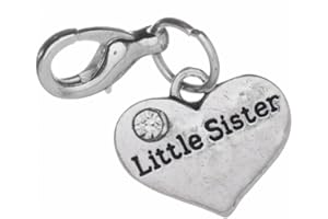 Libby's Market Place Little Sister Clip On Charm with Organza Gift Bag